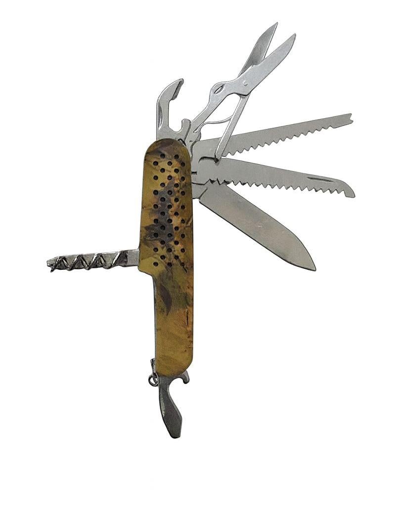 Мультитул складной Traveler K5011G40F 10в1 9 см Камуфляж (30835946)