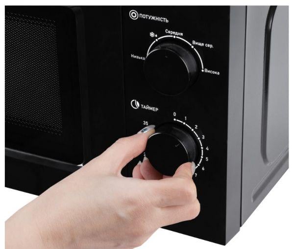 Мікрохвильова піч Grifon GR20FM0105B (1451233) - фото 8