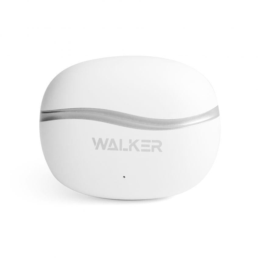 Наушники Bluetooth WALKER WTS-37 White - фото 2