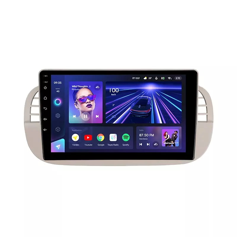Автомагнитола штатная Teyes CC3 для Fiat 500 2007-2014 Android (1645554199)