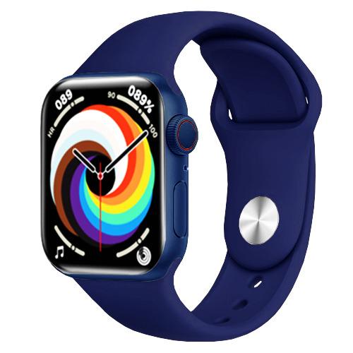 Смарт-часы Smart Watch HW56 PLUS-WC с голосовым вызовом/функциями спорта и здоровья Blue (27781b40)