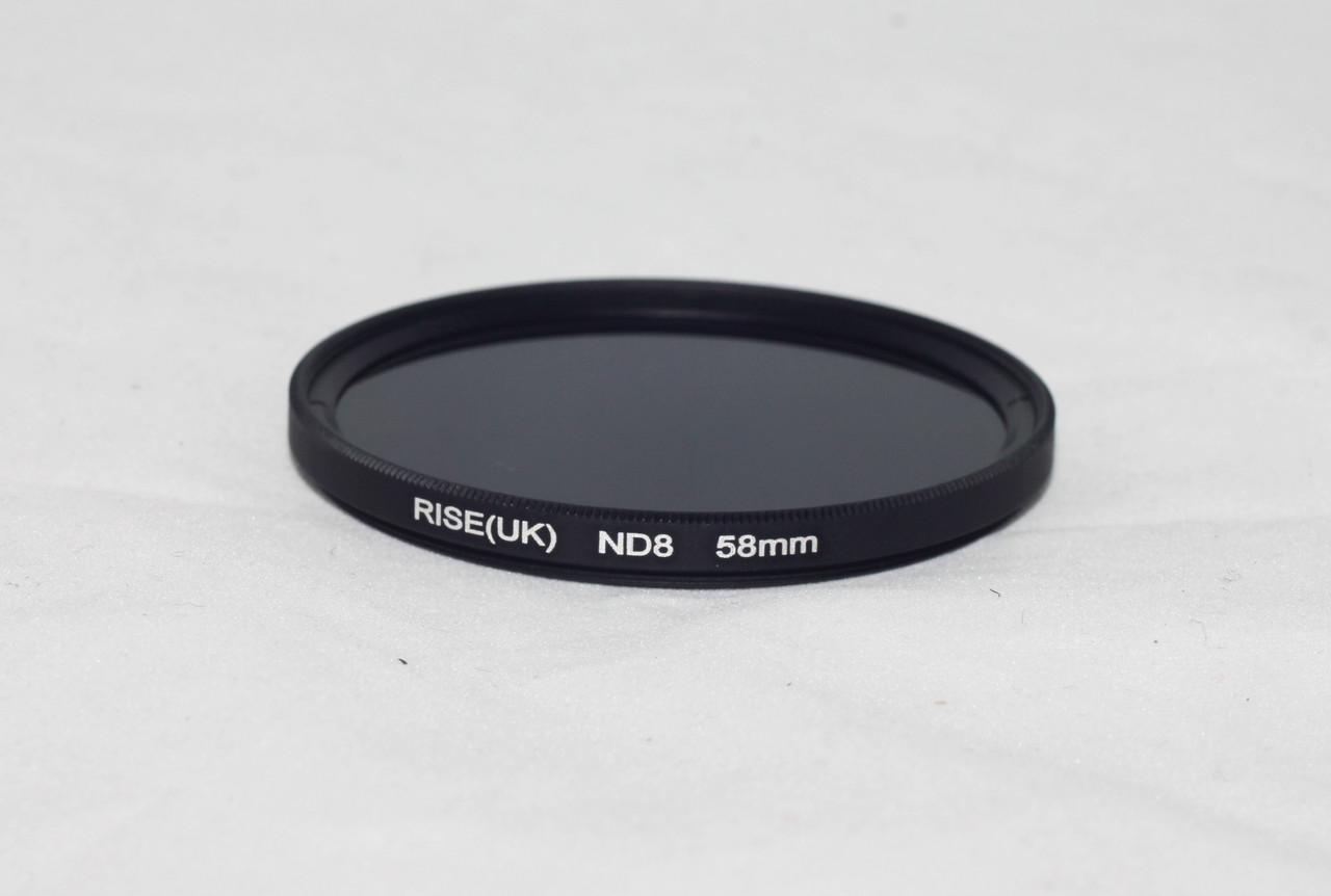 Світлофільтр Rise UK ND8 58 мм