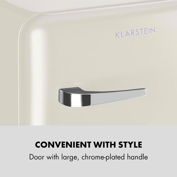 Холодильник мини ретро KLARSTEIN Audrey 2 уровня 48 л (10034321) - фото 6 Холодильник мини ретро KLARSTEIN Audrey 2 уровня 48 л (10034321) - фото 6