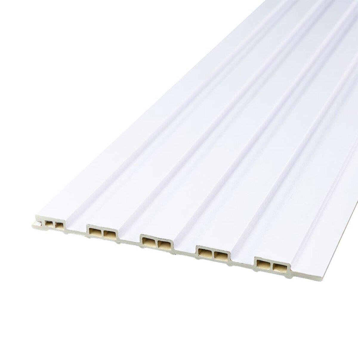 Рейка стеновая декоративная WPC D 3000x150x9 мм Перламутр (SW-00001866) - фото 1