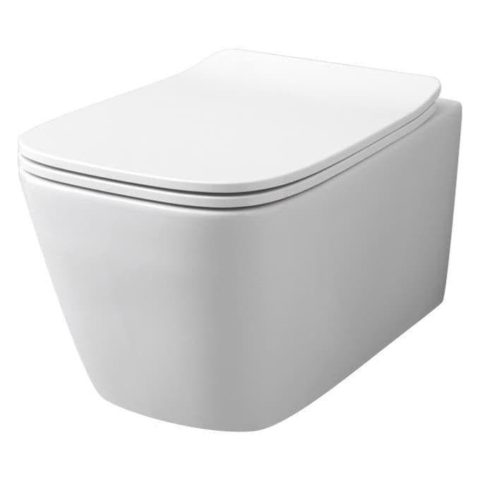 Унитаз подвесной безободочный Artceram A16 с крышкой Белый (31512664)