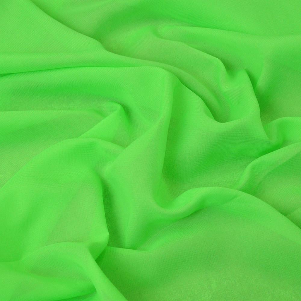 Тканина шифон Мульти Яскравий салат (1438556202)