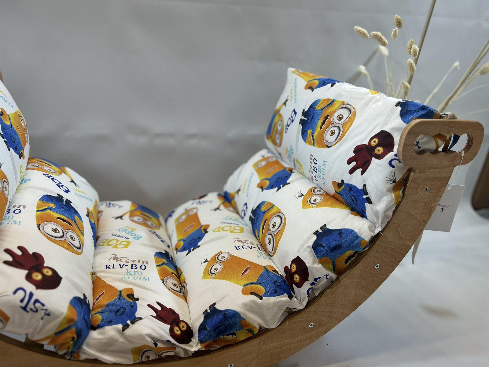 Детский тренажер с матрасом Paradox Арка Пиклер из натурального дерева (2901202345) - фото 6