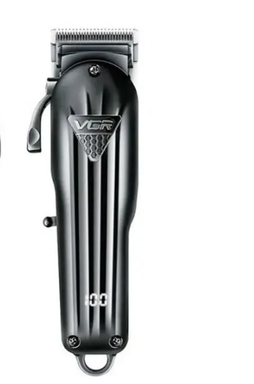 Машинка для стрижки волосся VGR 6 насадок LED Display USB 1,5/3/4,5/6/10/13 мм (V-282)