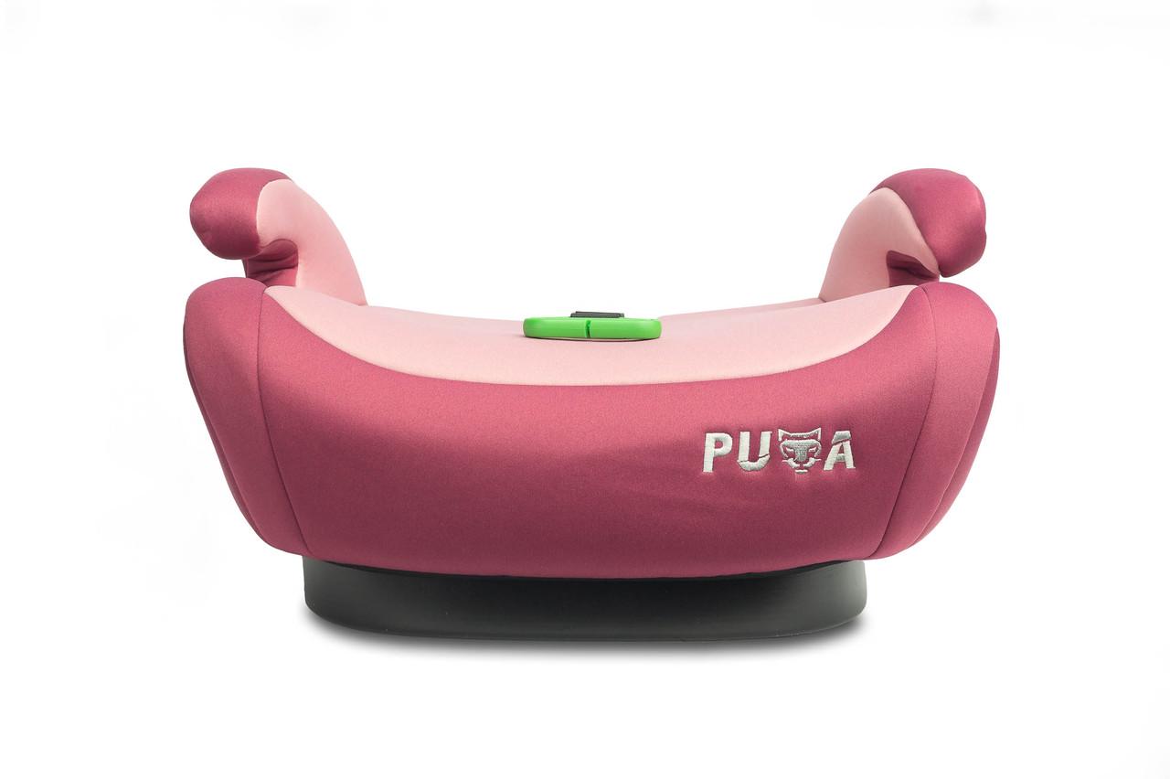 Автокрісло-бустер Caretero Puma група 2-3 15-36 кг Isofix Dirty Pink (396231) - фото 3