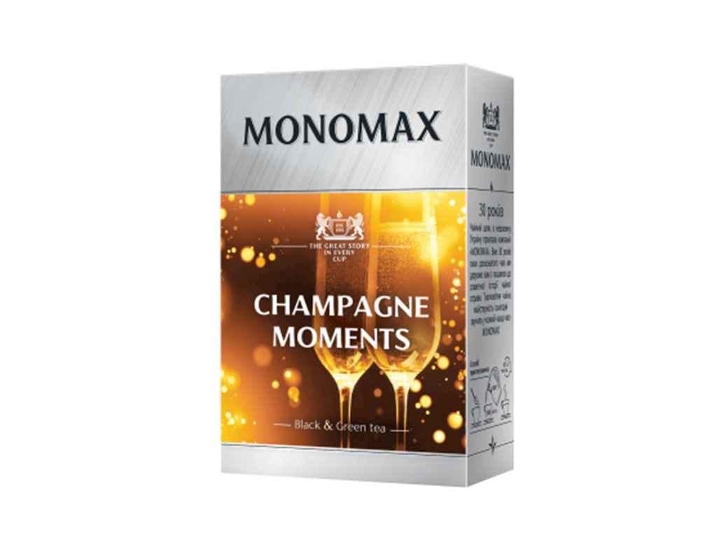 Чай фасованный зеленый Мономах CHAMPAGNE MOMENT 80 г (607613) Чай фасованный зеленый Мономах CHAMPAGNE MOMENT 80 г (607613)