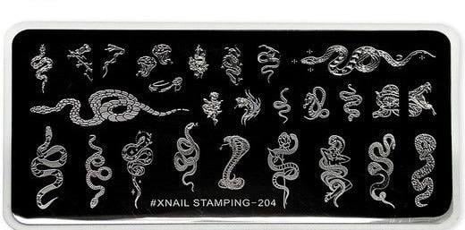 Пластина для стемпінгу нігтів XNAIL-204