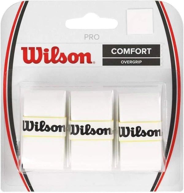 Обмотка Wilson pro overgrip White 3pack (WRZ4014w)