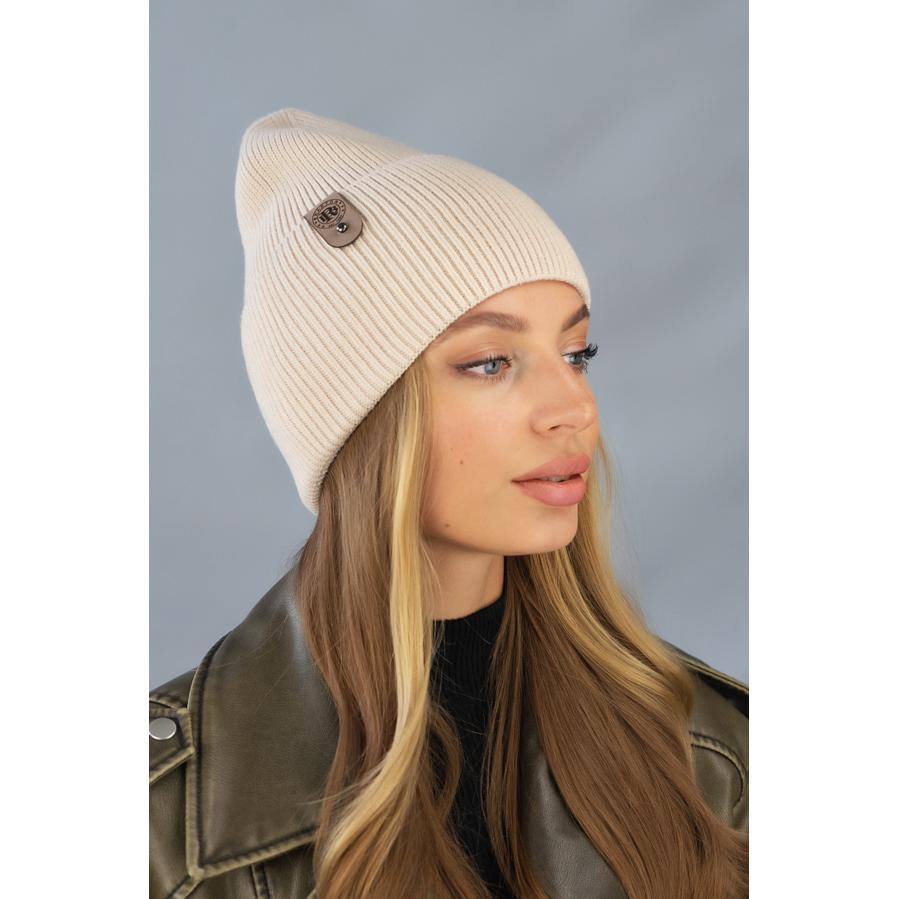Шапка женская одинарная Braxton 7231 one size Кремовый