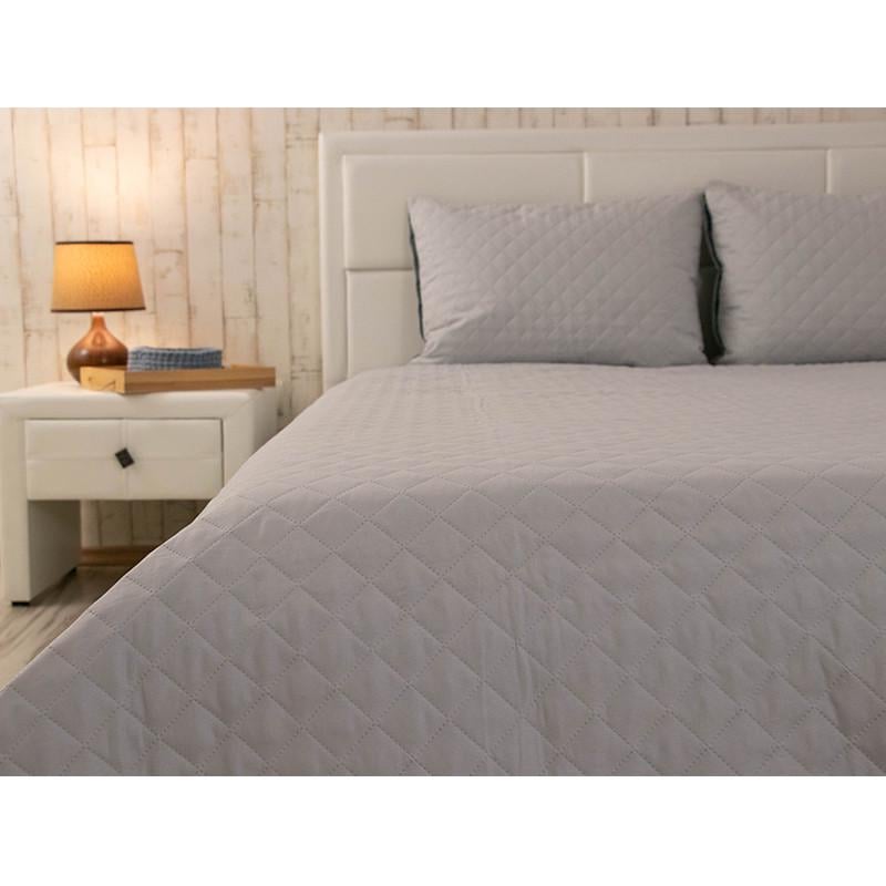 Покривало двостороннє Руно велюр 180x220 см Персиковий (28092603) - фото 7