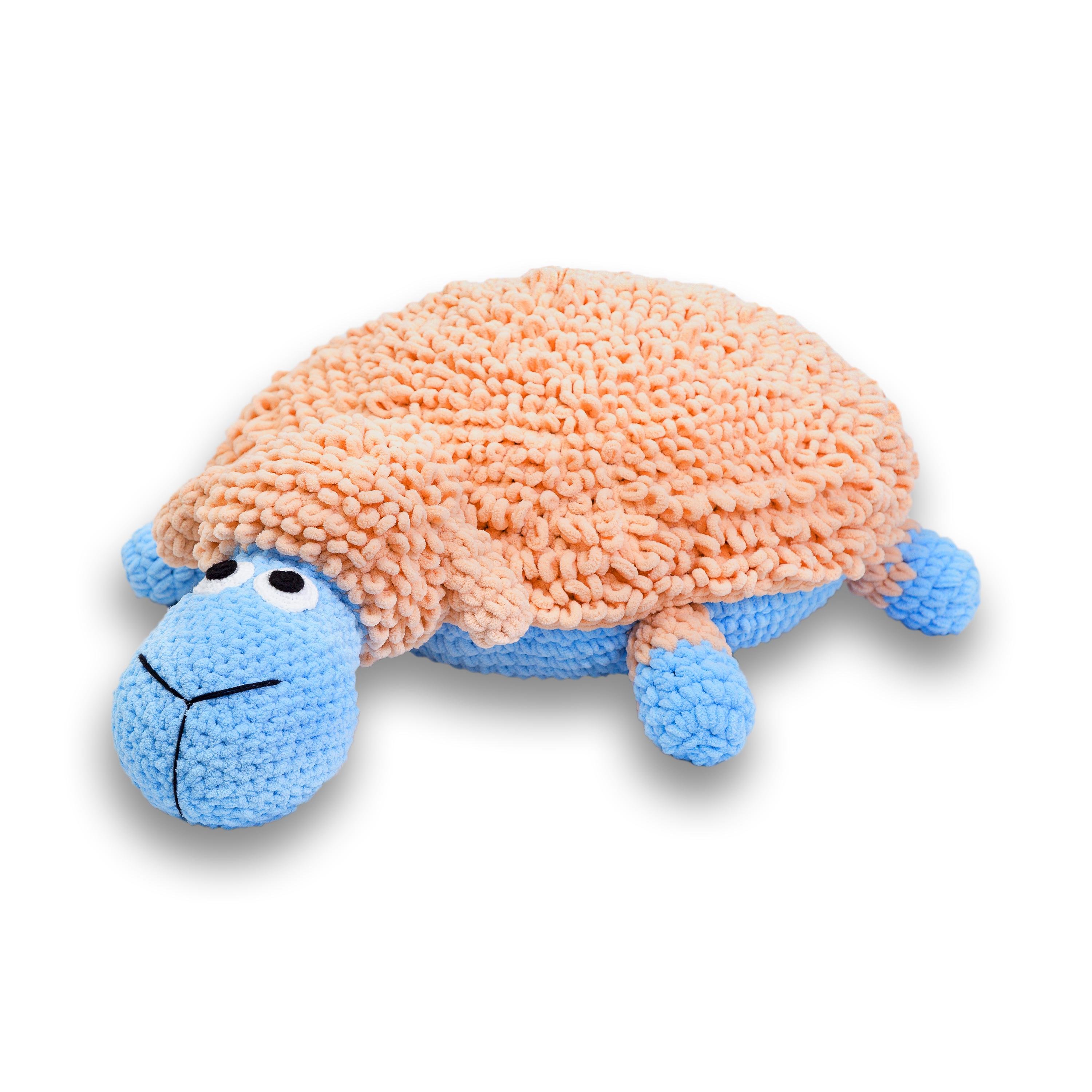 Подушка-пуф Баранчик Свен 50x70x21 см Brown