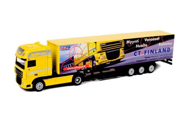 Игрушка Тягач daf XF 105 Super Space Cab box масштабная модель: 187
