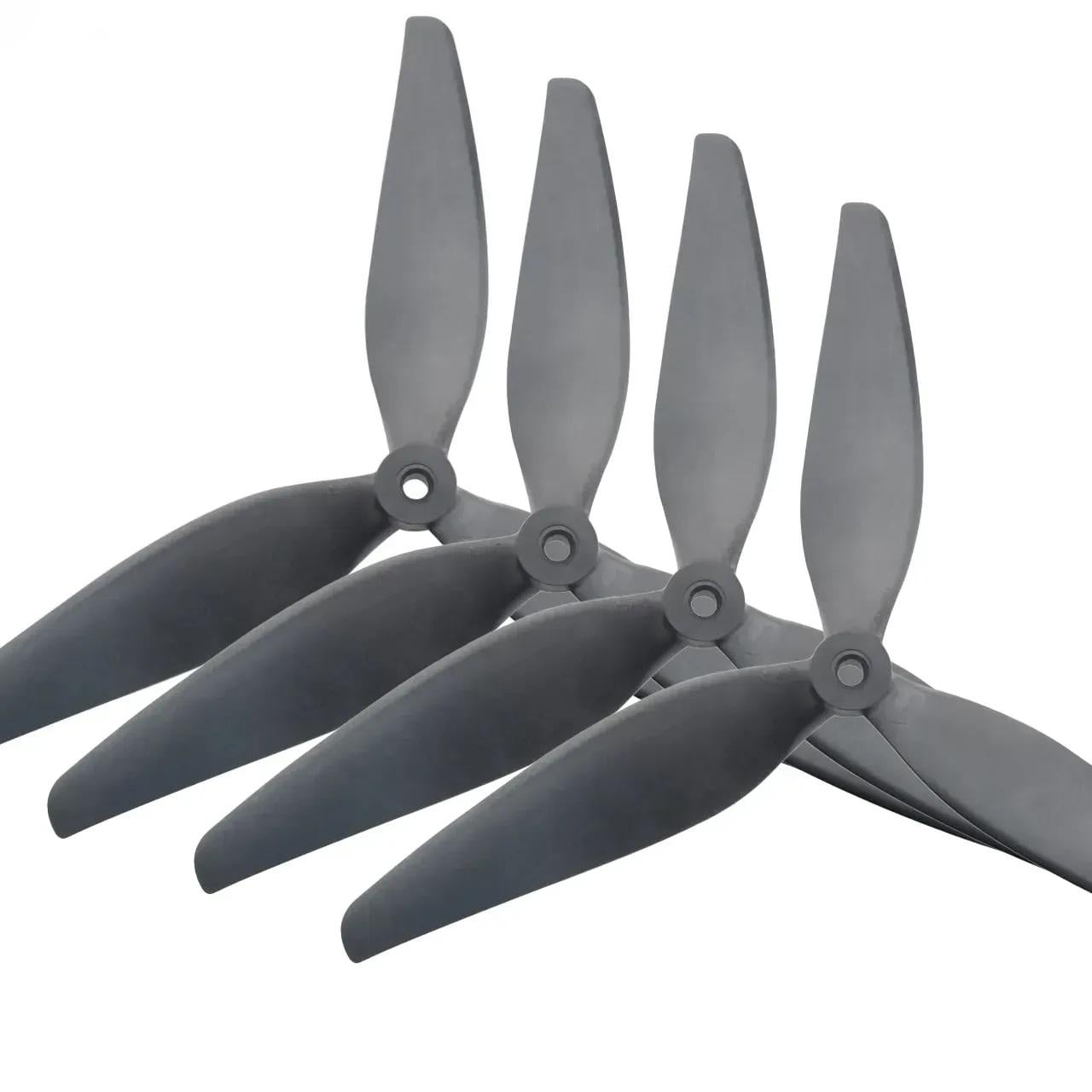 Пропеллеры HQProp Cine 8 2 пары 2хCW+2хCCW 8" 3 лопасти армированные 12 г 8х4,5х3 Черный (00-00029948)