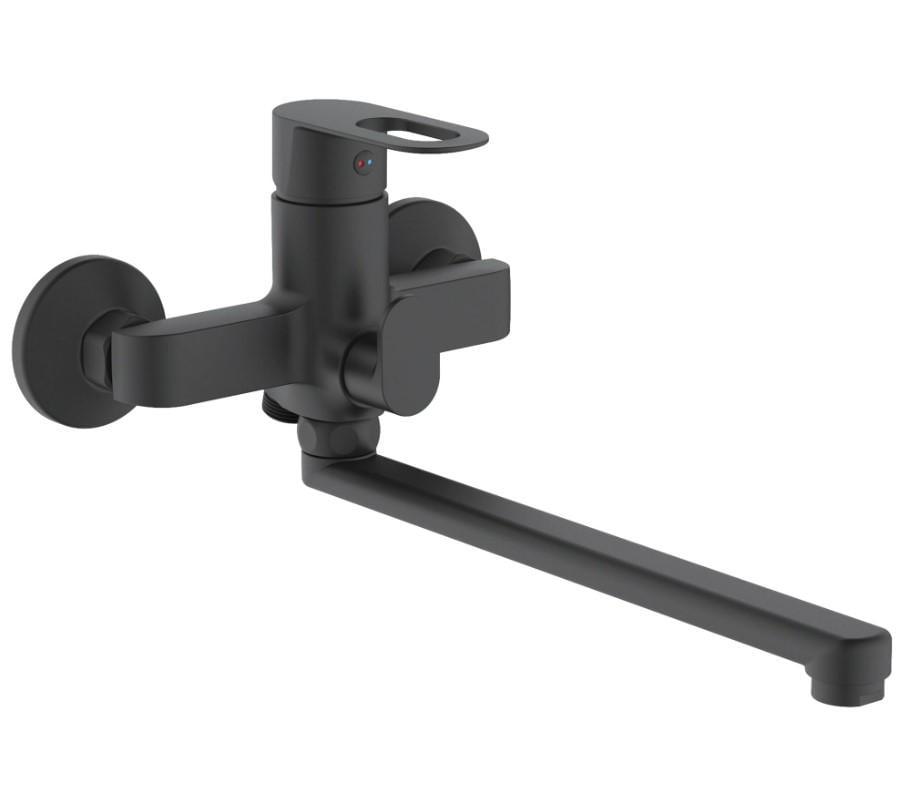 Змішувач для ванни Lidz Latwa 005 LDLAT005BLA45420 (51137)