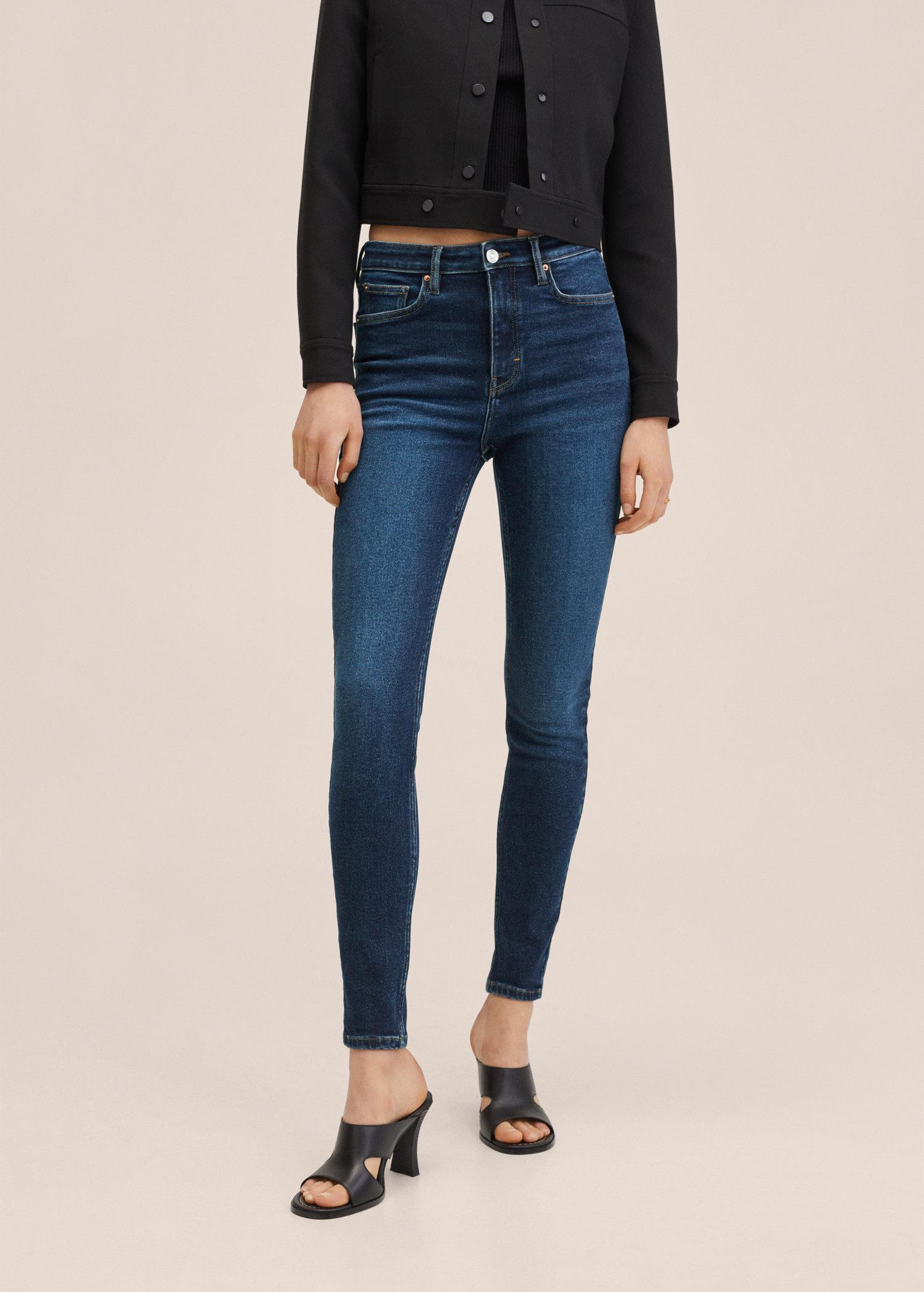 Джинсы женские Mango 27011123 р. 38 Синий