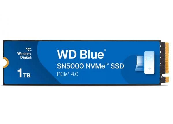 SSD-накопичувач Western Digital Blue SN5000 1Tb PCI-E 4.0 x4 M.2 2280 3D TLC (WDS100T4B0E) SSD-накопичувач Western Digital Blue SN5000 1Tb PCI-E 4.0 x4 M.2 2280 3D TLC (WDS100T4B0E)