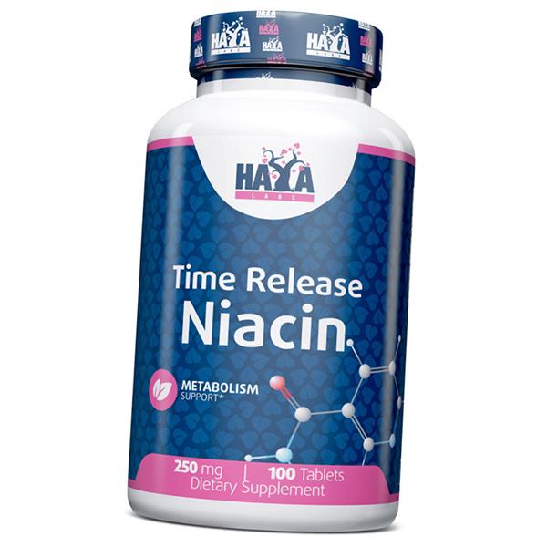 Пантотенова кислота Haya Time Release Niacin 250 100 таб. (36405089)