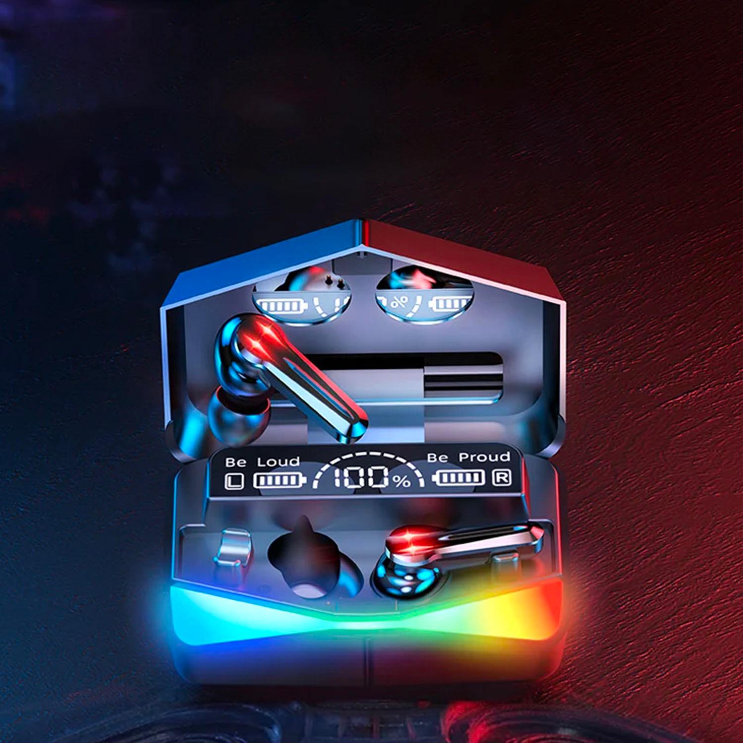 Навушники ігрові М28 бездротові вакуумні зарядний кейс з функцією powerbank (29164430) - фото 2 Навушники ігрові М28 бездротові вакуумні зарядний кейс з функцією powerbank (29164430) - фото 2