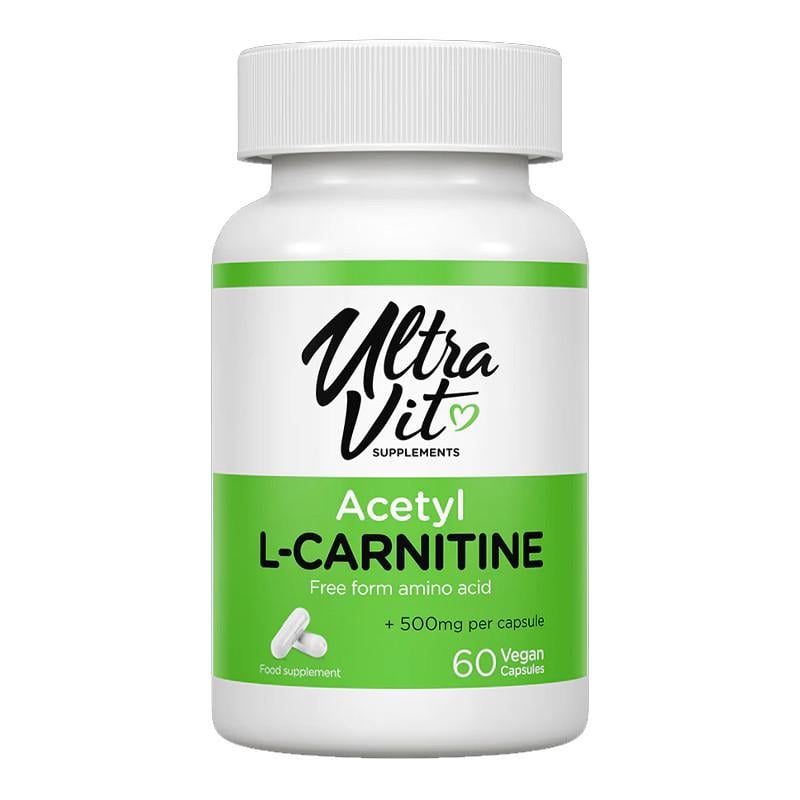 Карнітин VPLab Acetyl L-Carnitine 60 капс. (11560-01)