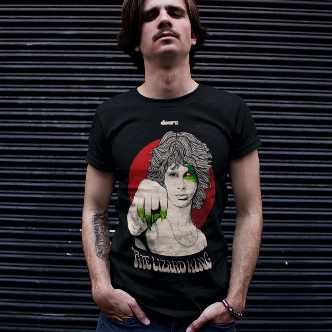 Футболка унісекс The Doors The Lizard King 4XL Чорний (00000011760)