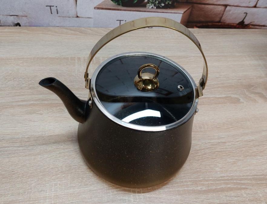 Чайник OMS Collection 8206-XL 3,25 л Gold (86247) - фото 2 Чайник OMS Collection 8206-XL 3,25 л Gold (86247) - фото 2