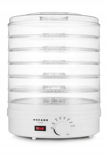 Сушарка-дегідратор Mozano Food Dehydrator 500 Вт White - фото 3