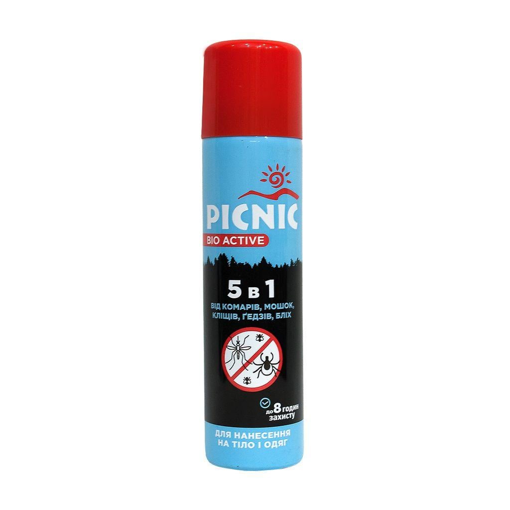 Аерозоль Picnic Bio Active від комарів і кліщів 125 мл (000006939)