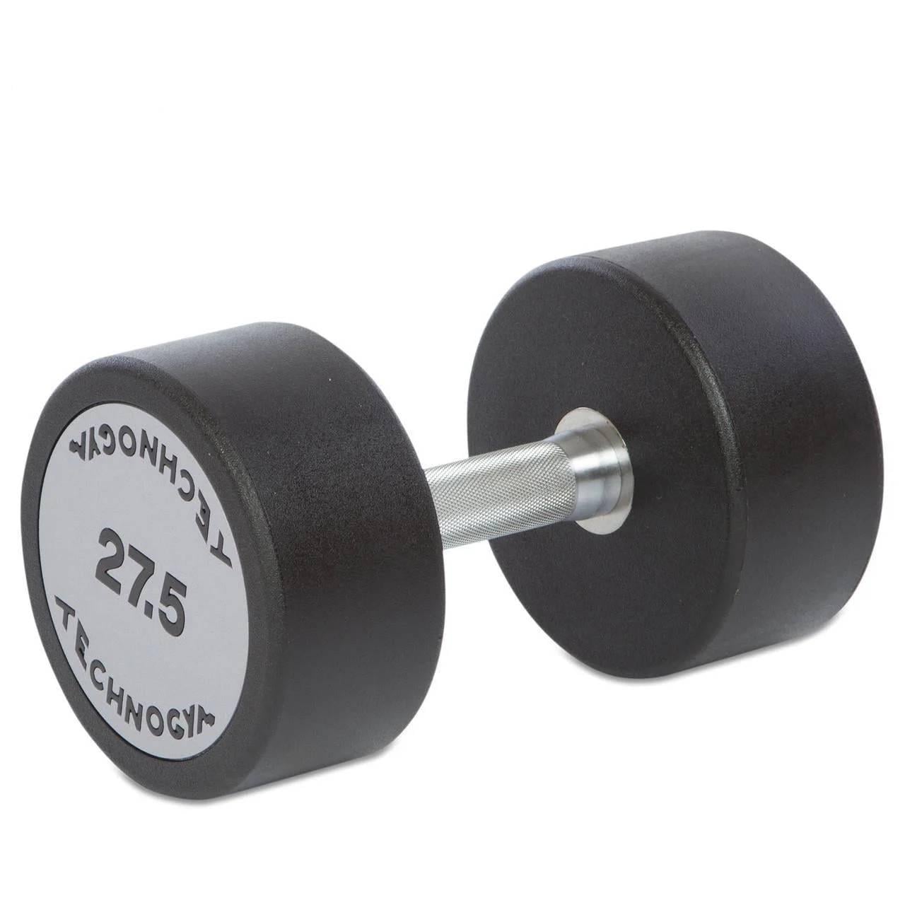 Гантель цільна Technogym TG-1834-27_5 з поліуретановим покриттям 27,5 кг Чорний/Сірий (28853478) Гантель цільна Technogym TG-1834-27_5 з поліуретановим покриттям 27,5 кг Чорний/Сірий (28853478)