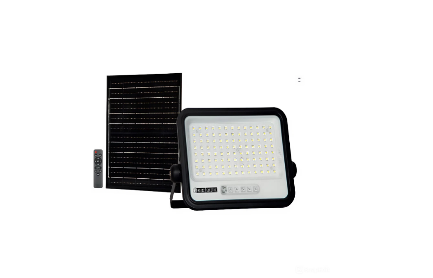 Прожектор светодиодный с солнечной панелью HOROZ ELECTRIC Tiger pro-200 3CCT 200W