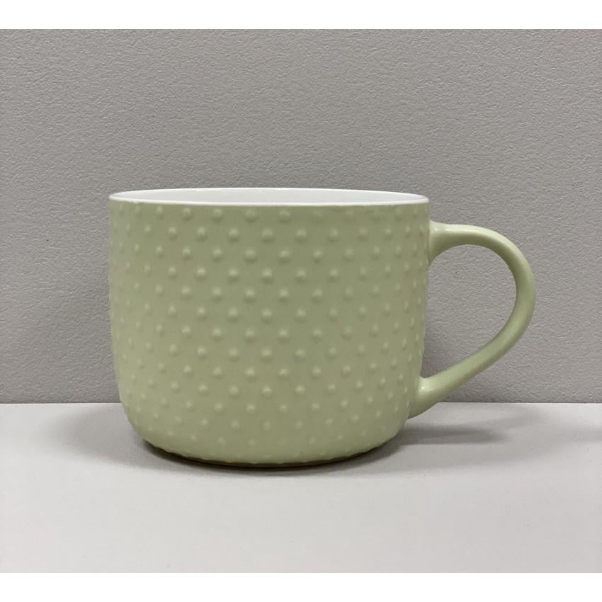 Чашка S&T 4160-68 порцелянова 1000 мл 13,2х10,1 см Зелений - фото 1 Чашка S&T 4160-68 порцелянова 1000 мл 13,2х10,1 см Зелений - фото 1