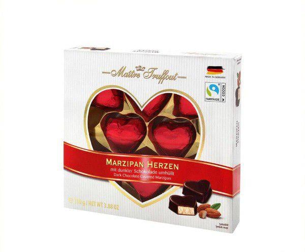 Цукерки Maitre Truffout Marzipan Herzen Сердечка 110 г (2176979411)