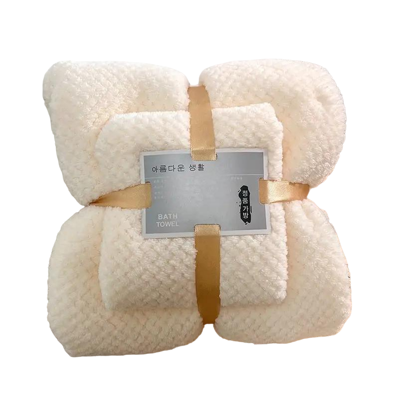 Комплект рушників Wellamart Оксамит 6 шт. Кораловий (84710001)