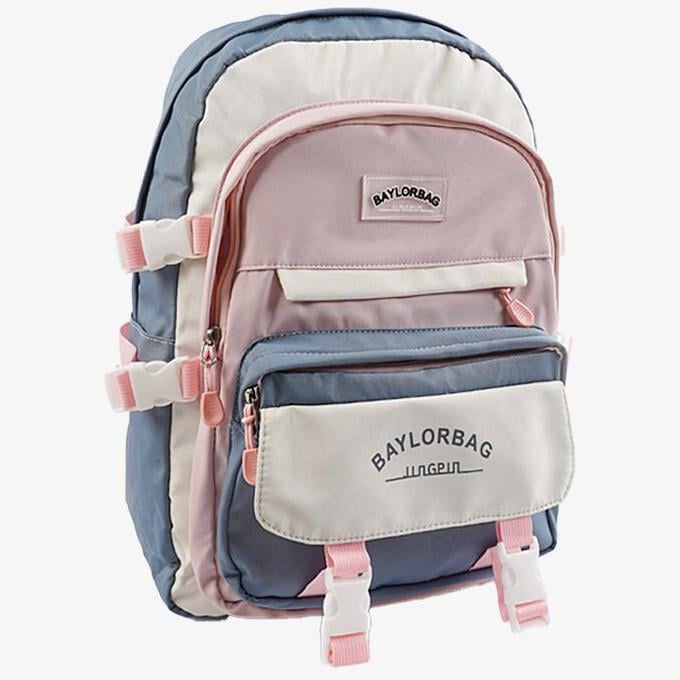 Рюкзак школьный для подростков BAYLORBAG 2 отделения 6 карманов с брелоком (2678046479) - фото 2 Рюкзак школьный для подростков BAYLORBAG 2 отделения 6 карманов с брелоком (2678046479) - фото 2