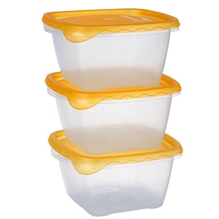 Набір контейнерів кухонних Stenson PT-82248 1,2 л 3 шт.