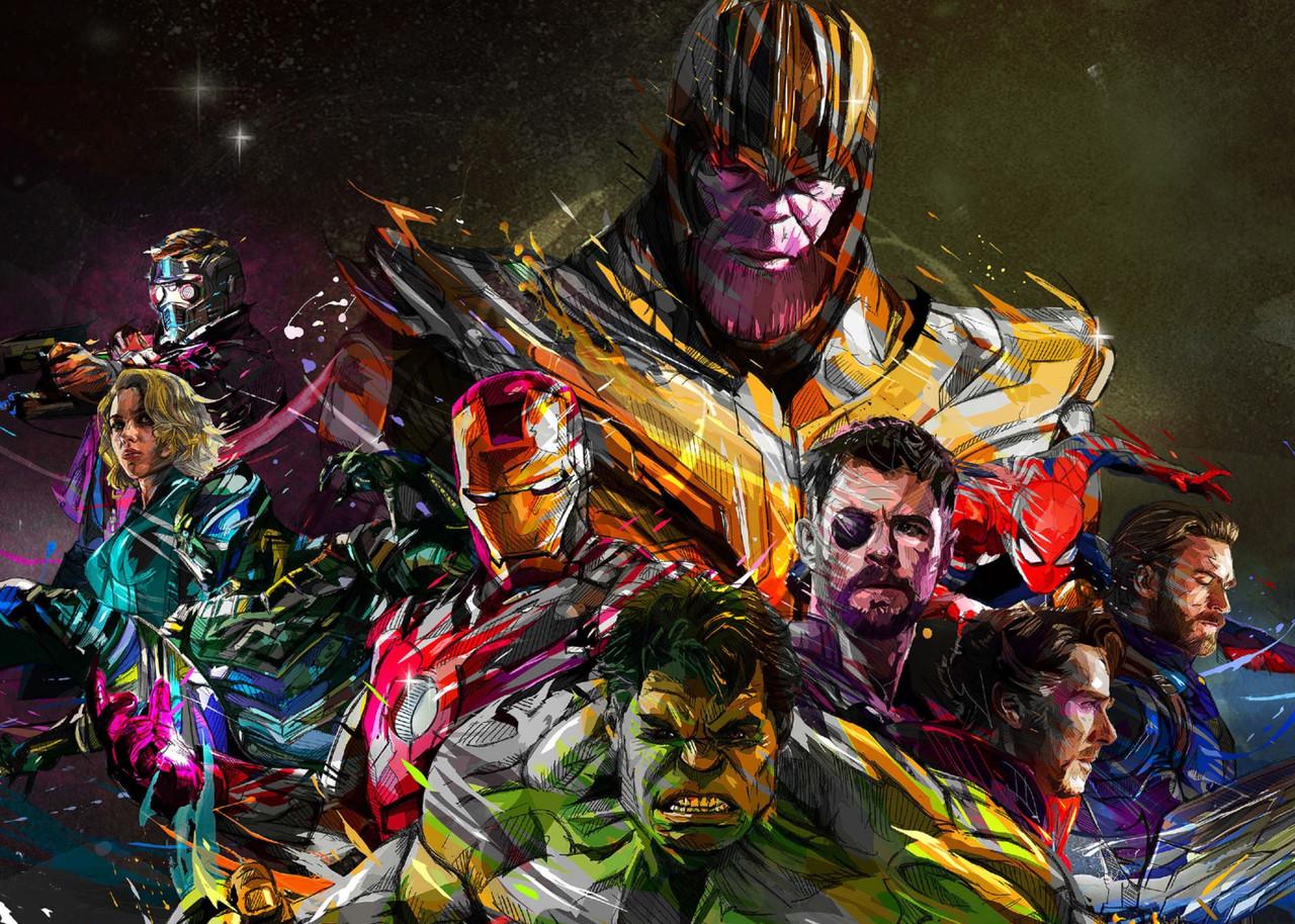 Картина GeekLand Marvel heroes (MH.09.030)