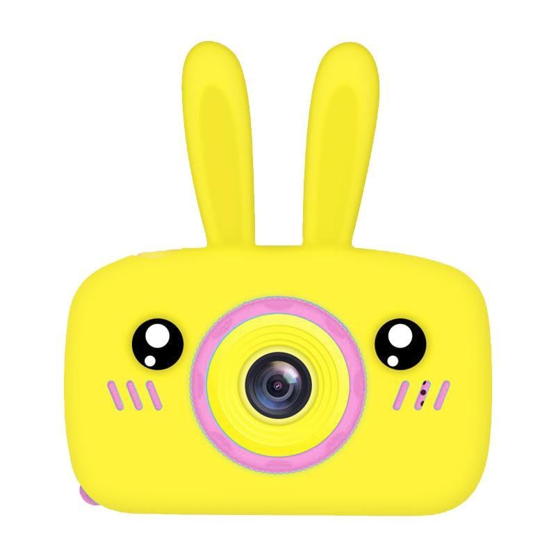Детская фотокамера Kids Funny Camera 3.0 Pro с картой памяти 16 Гб Желтый