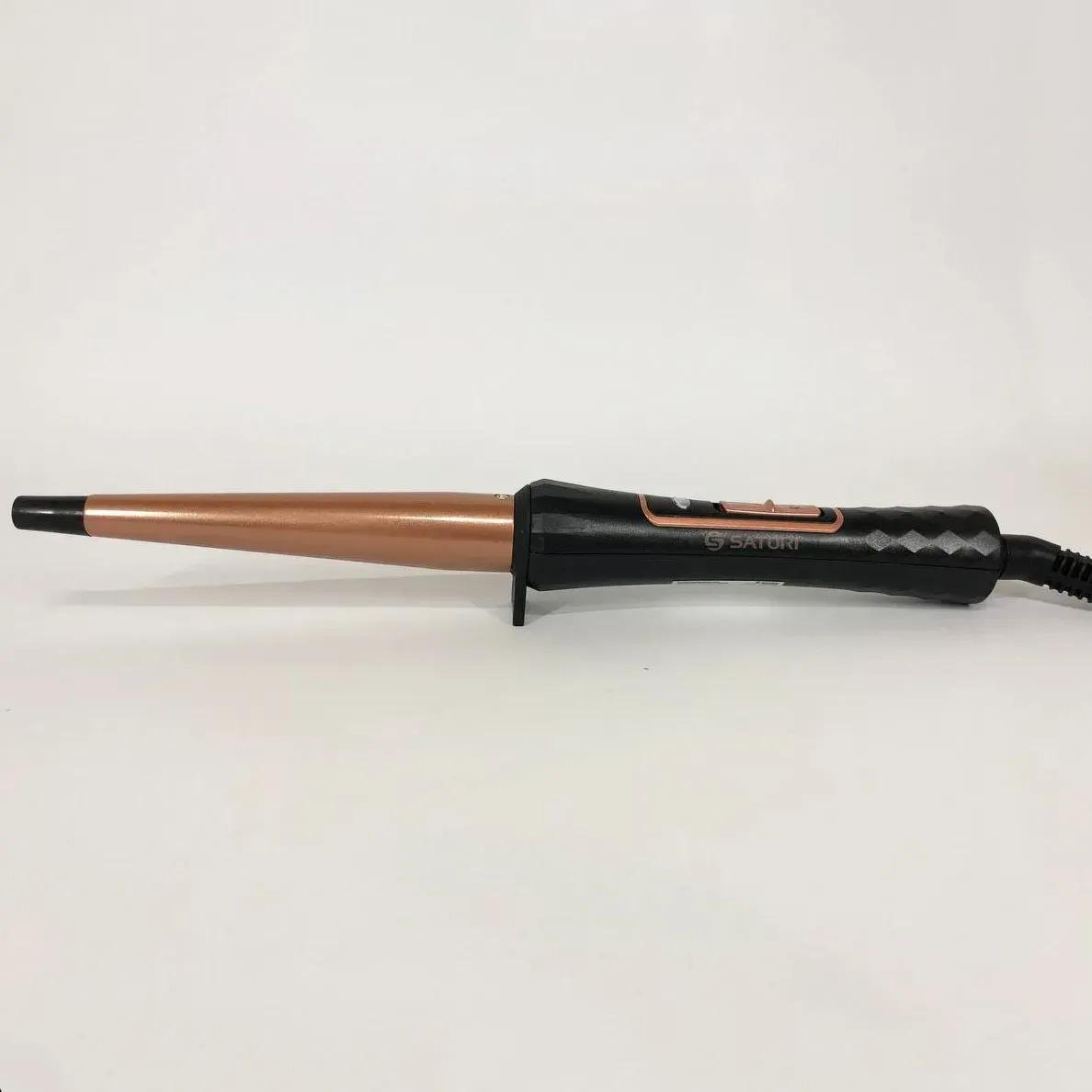 Плойка для волосся Satori SS-3510 конусна керамічна Чорний (3510ЕТ) - фото 2