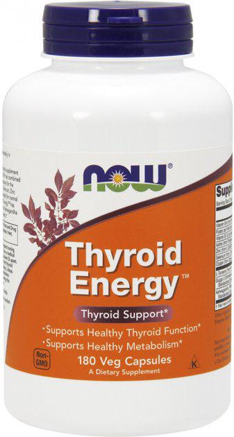 Витамины Now Foods Thyroid Energy 180 вегетарианских капсул ( NOW-03368)