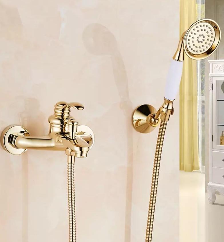 Смеситель для ванны Lamber TY908\6 Золотой