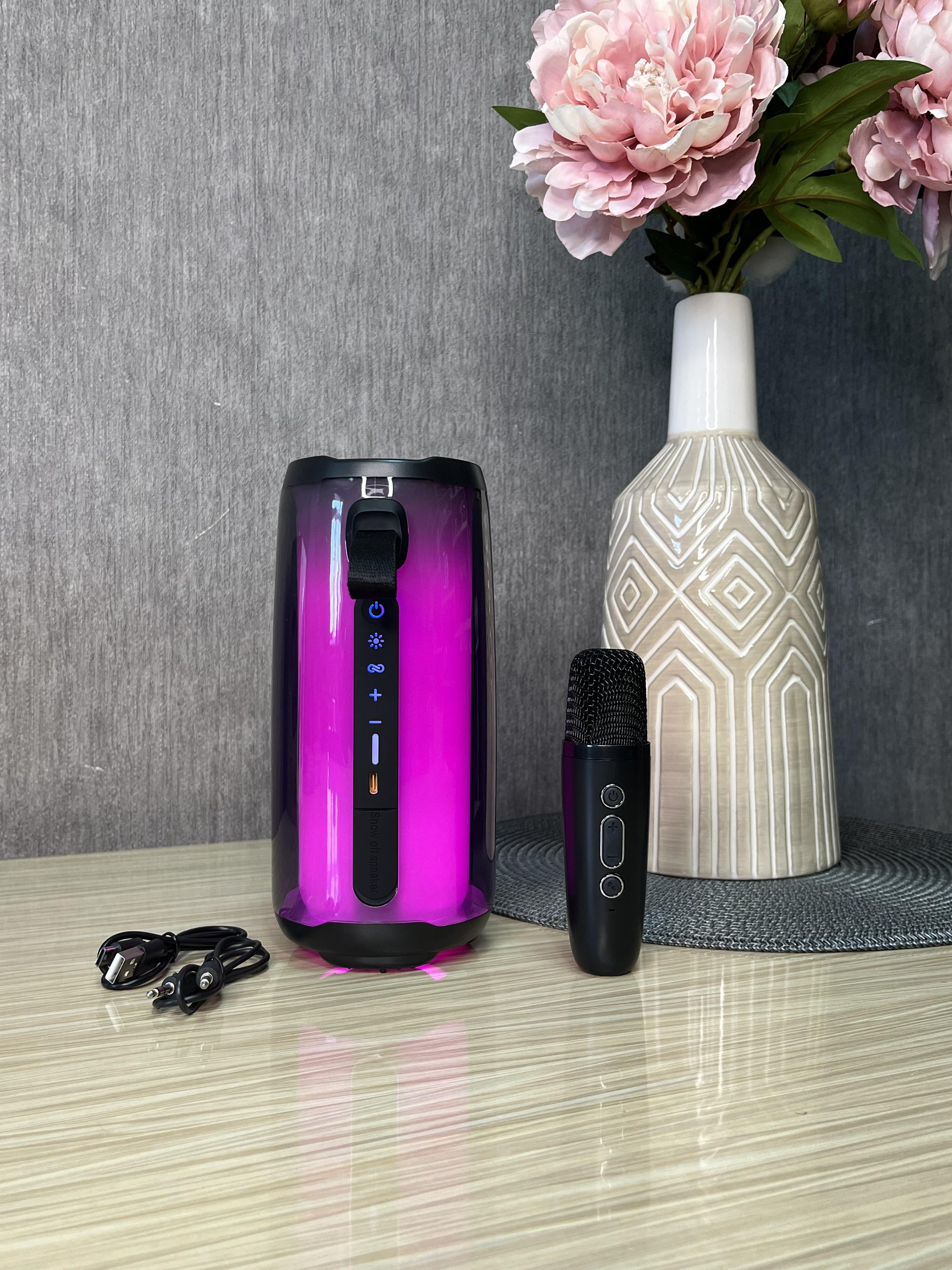 Портативная колонка Bluetooth Pulse 5 с микрофоном (260816) - фото 10