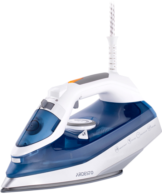 Утюг паровой IR2232 с керамической подошвой 320 мл 2200 Вт Синий (ML-04394)