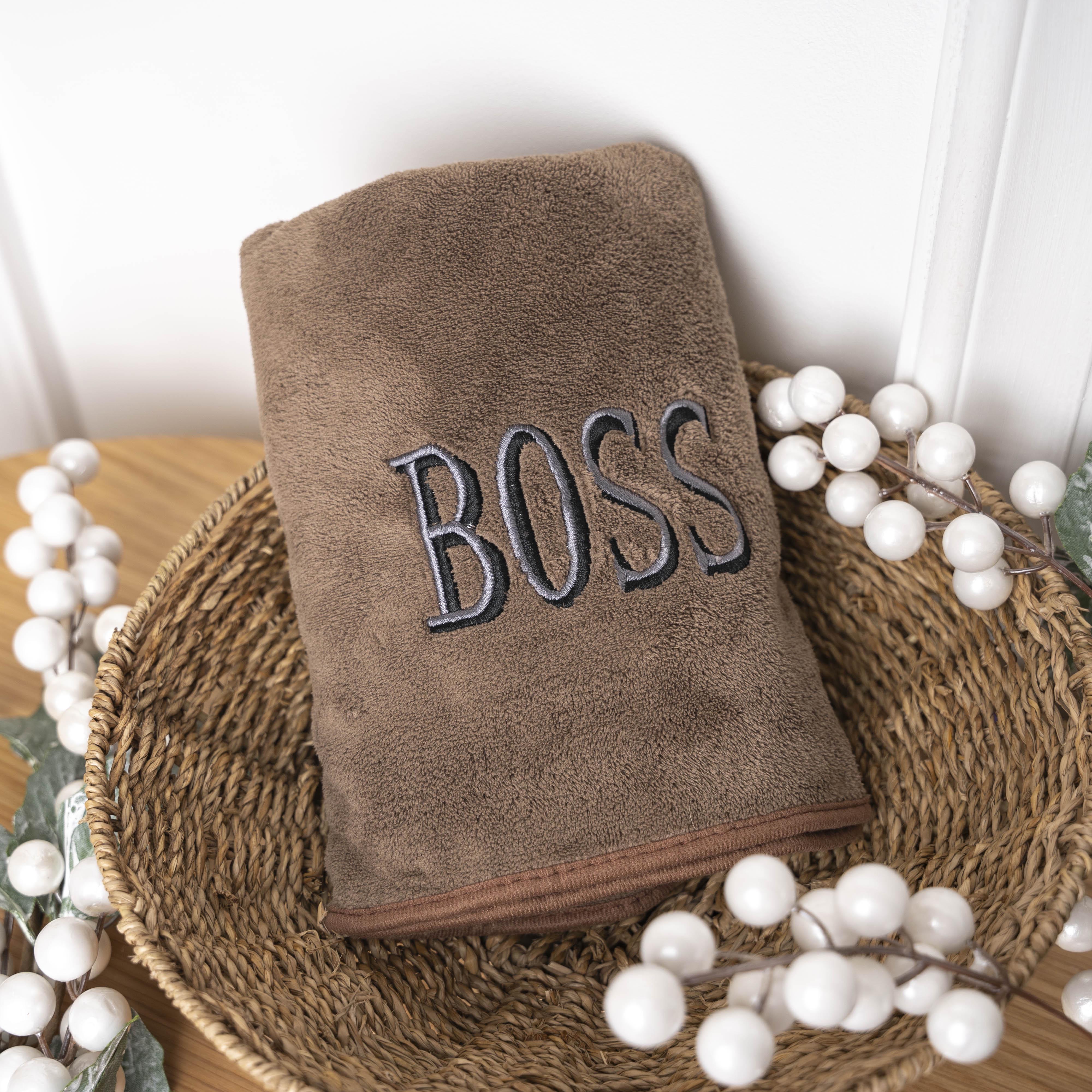 Кухонные полотенца босс 35х75 см Темно-коричневый (88828)