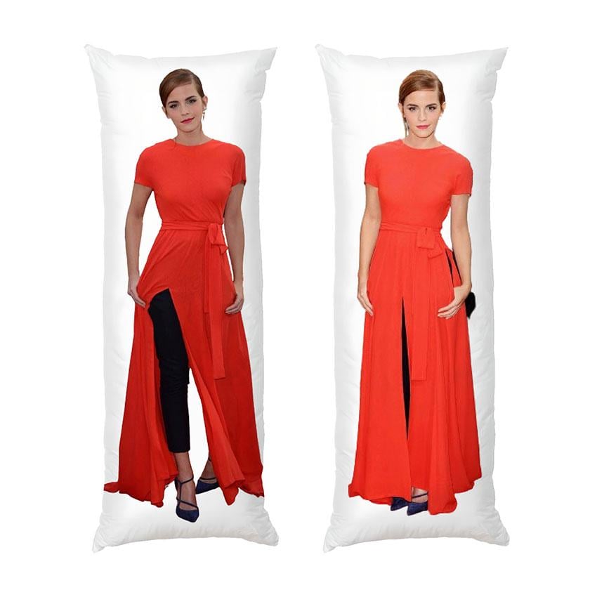 Подушка дакімакура Emma Watson габардин 120х40 см (112069-1)