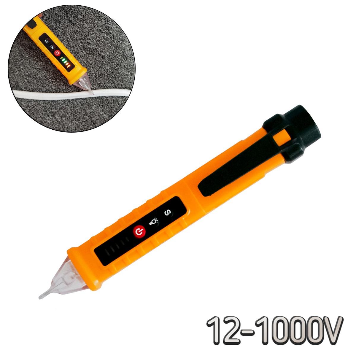 Тестер-индикатор напряжения бесконтактный AC Voltage Detector M100 12 V-1 kV (1009904-Other) - фото 5