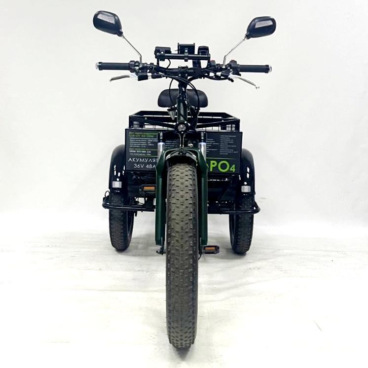 Электровелосипед трехколесный Tiras JOB FAT 2420 PRO-1000 36V 48Ah - фото 3