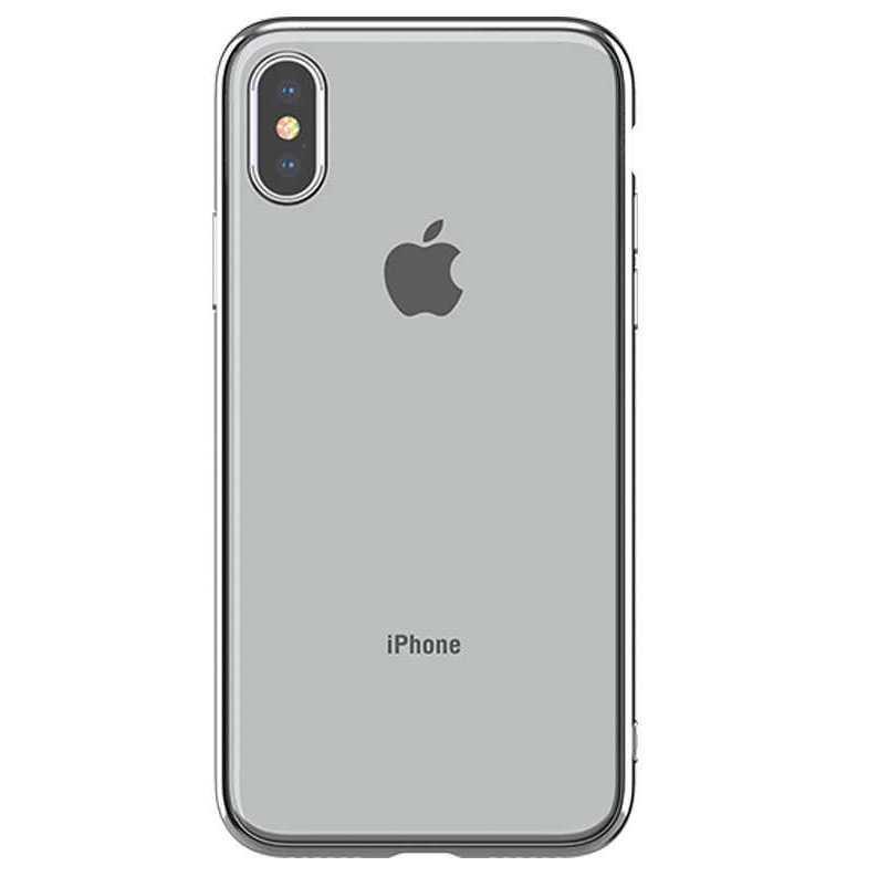 Чехол-накладка Devia Glitter Series Case for iPhone X, Silver Чехол-накладка Devia Glitter Series Case for iPhone X, Silver